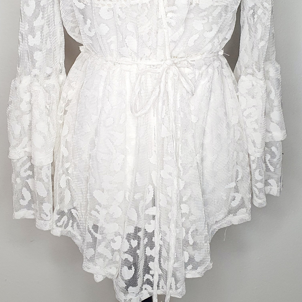 💥Dream Cloud Lace Romper - Picture 12 of 15